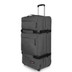EK0A5BOF77H - Eastpak Transit'R Plus L 79cm Wheeled Duffle Black Denim