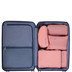 159210-A919 - American Tourister 5 Piece Packing Organiser Set Pink/Mauve