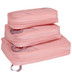 159211-A919 - American Tourister 3 Piece Packing Organiser Set Pink/Mauve