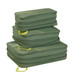 159211-A920 - American Tourister 3 Piece Packing Organiser Set Olive/Lime