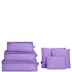 SF_454_Purple - Skyflite Set of 6 Packing Cubes Purple