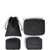 LUX-6-BUNDLE-BLK - Luxury 6 Piece Travel Bundle Black
