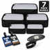 SF-7-BUNDLE-BLACK - Skyflite 7 Piece Travel Bundle Black