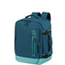 159226-A923 - 
American Tourister Take2Cabin Underseat Backpack Sport Harbor Blue/Turquoise