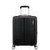159308-2368 - American Tourister Skyrail 4 Wheel 55cm Cabin Suitcase Metallic Black
