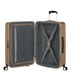159314-4535 - American Tourister Skyrail 4 Wheel 67cm Exp Medium Suitcase Metallic Sand