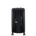 159314-2638 - American Tourister Skyrail 4 Wheel 67cm Exp Medium Suitcase Metallic Black
