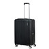 159314-2638 - American Tourister Skyrail 4 Wheel 67cm Exp Medium Suitcase Metallic Black