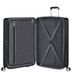 159313-2638 - American Tourister Skyrail 3 Piece Luggage Set Metallic Black