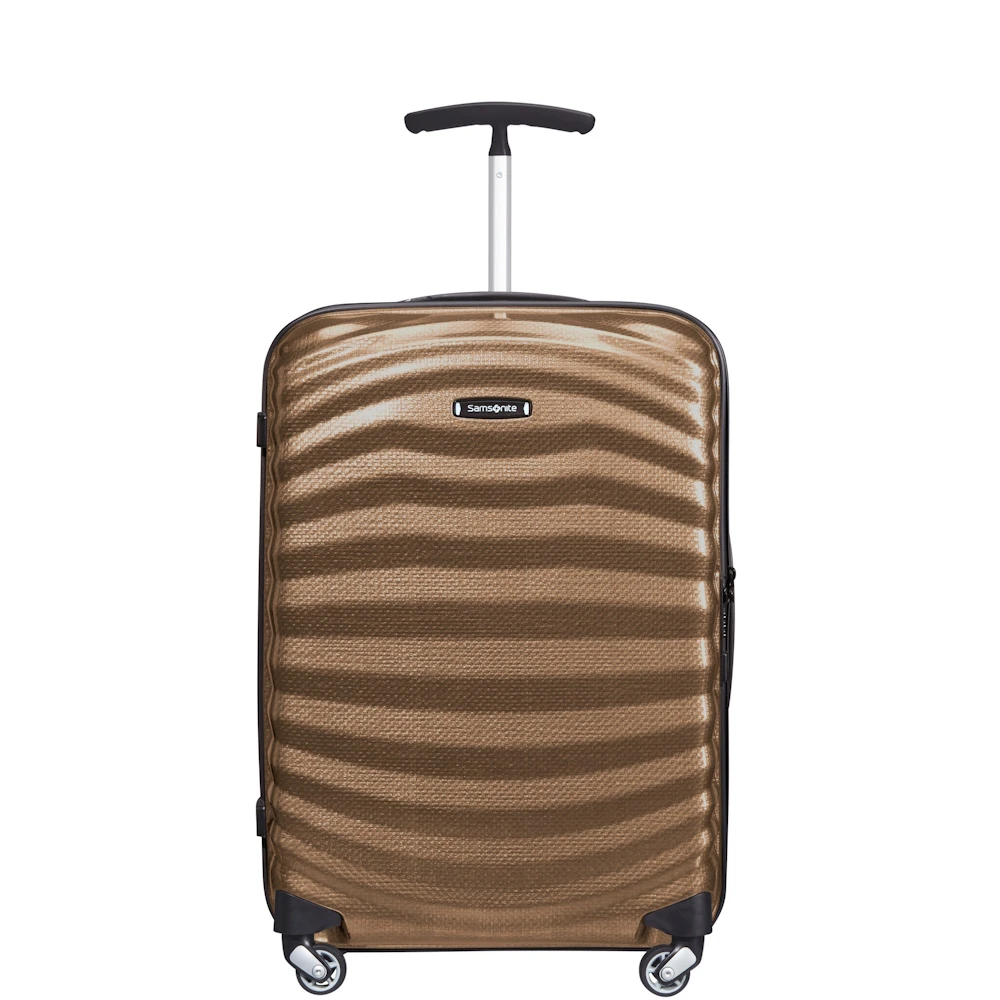 Samsonite Lite-Shock 55cm 4 Wheel Cabin Suitcase Sand