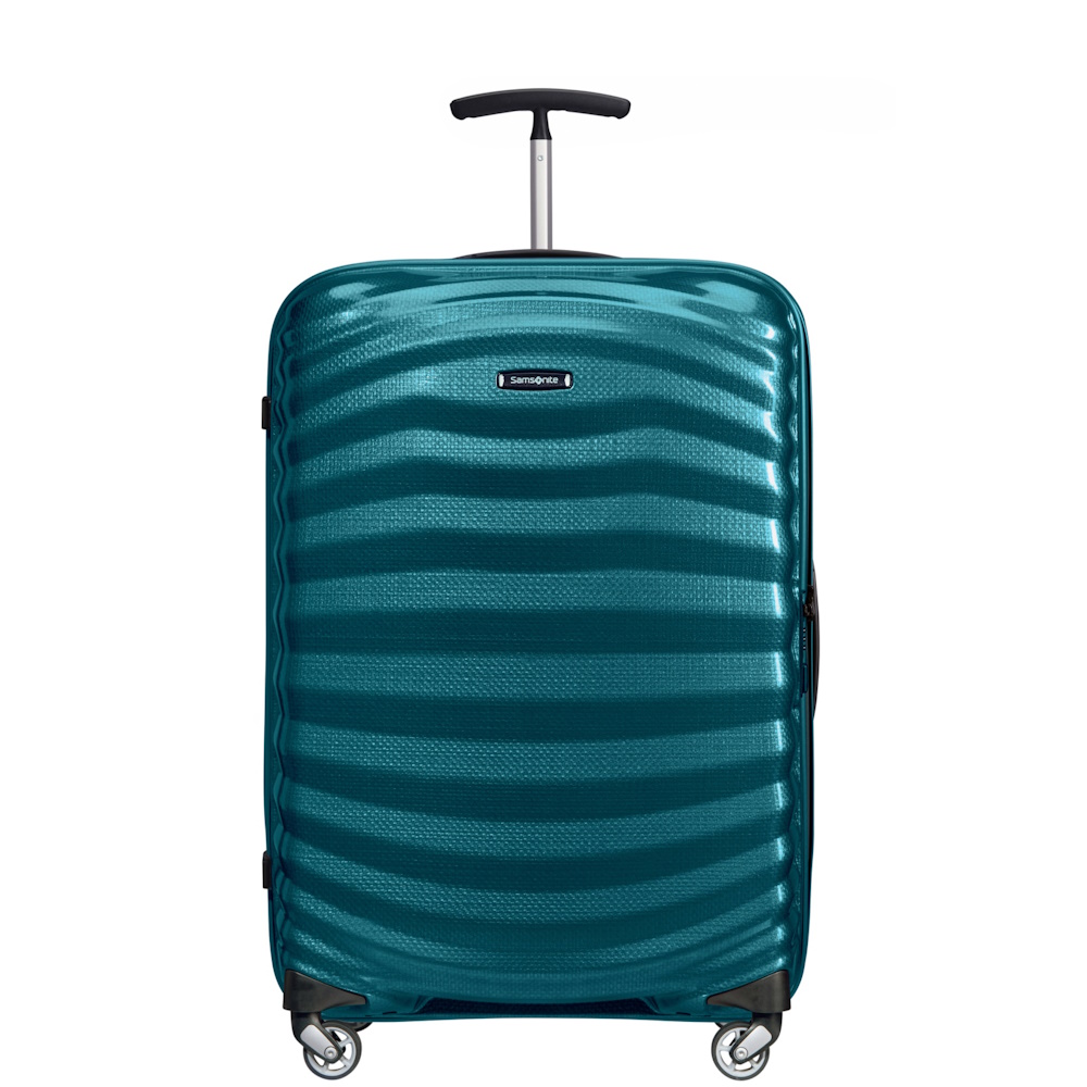 Samsonite Lite-Shock 69cm Medium Suitcase Petrol Blue