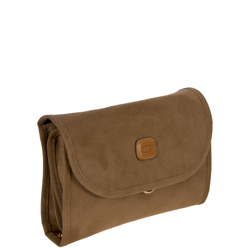 
Bric's Life Tri-Fold Overnight Wash Bag Camel