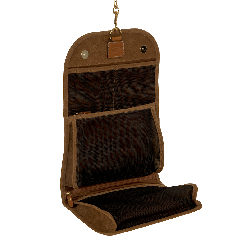 
Bric's Life Tri-Fold Overnight Wash Bag Camel
