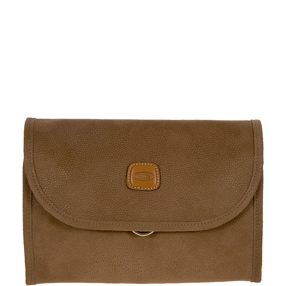 
Bric's Life Tri-Fold Overnight Wash Bag Camel