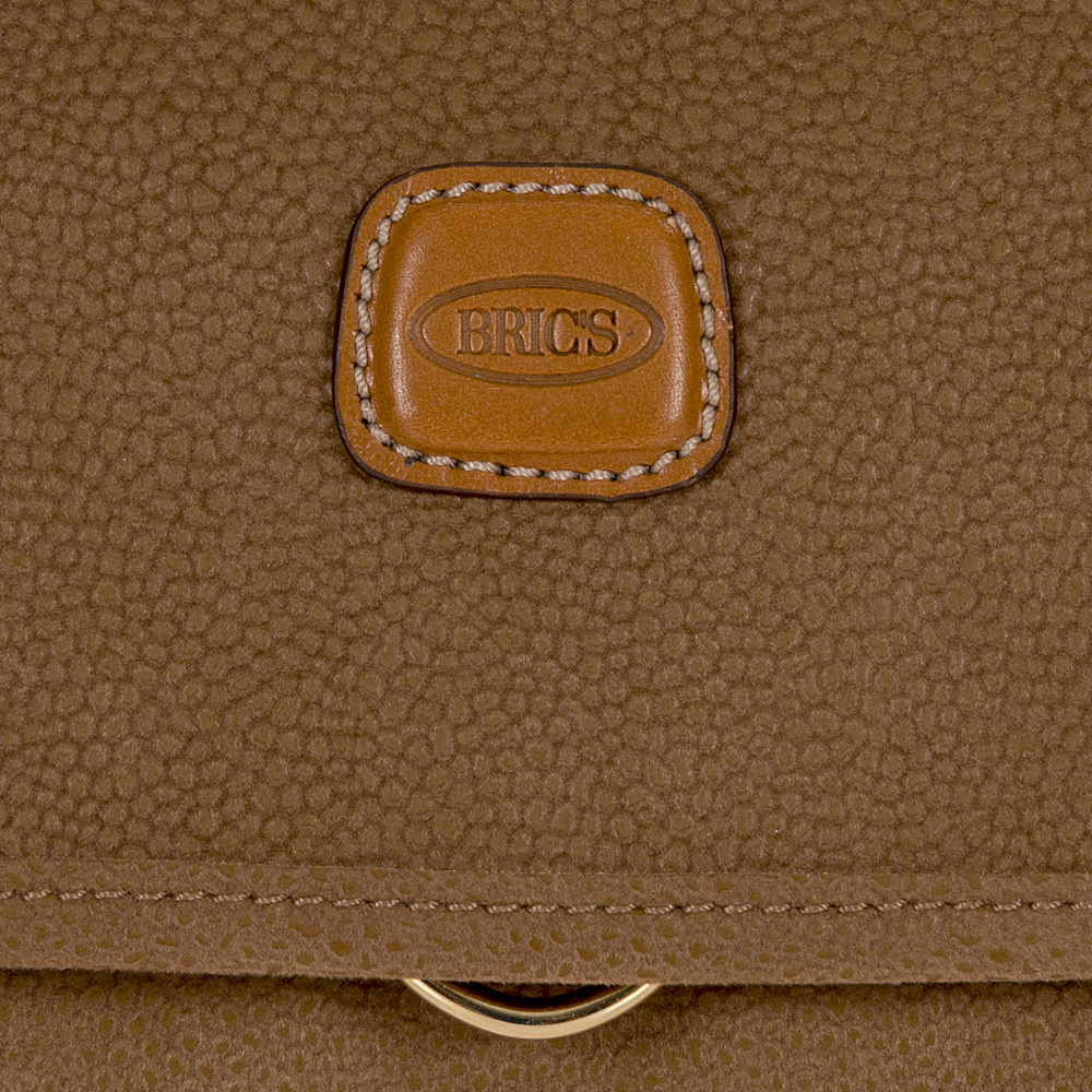 
Bric's Life Tri-Fold Overnight Wash Bag Camel