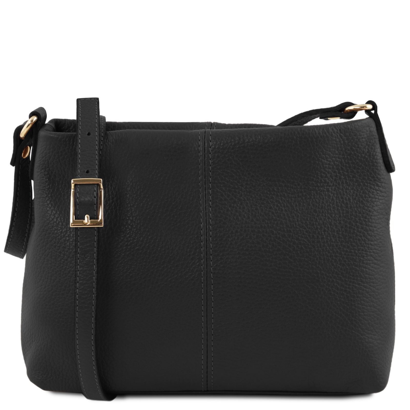 
Tuscany Leather Soft Shoulder Bag Black