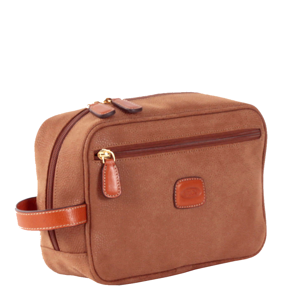 
Bric's Life Wash/Shaving Bag Camel
