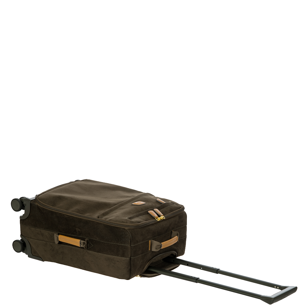 
Bric's Life 4 Wheel 55cm Spinner Cabin Trolley Olive
