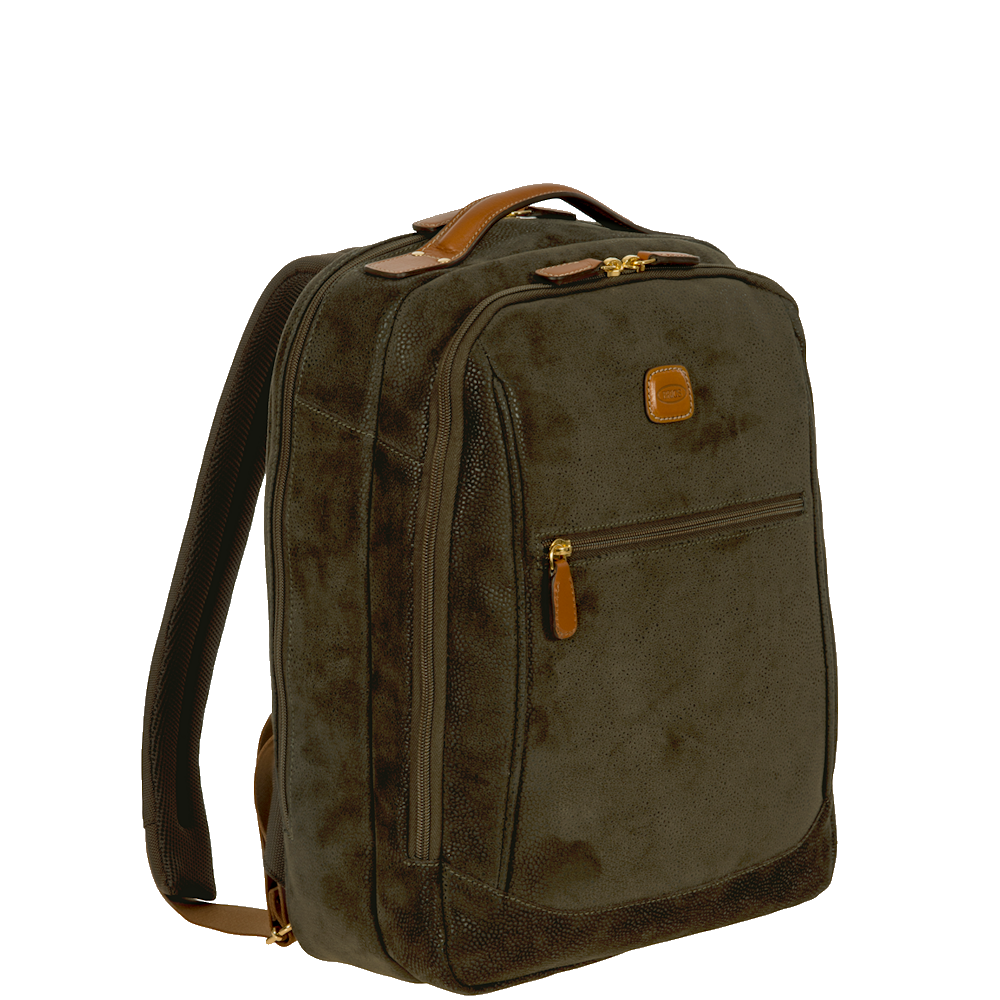 
Bric's Life 2Cpt Laptop Backpack Olive