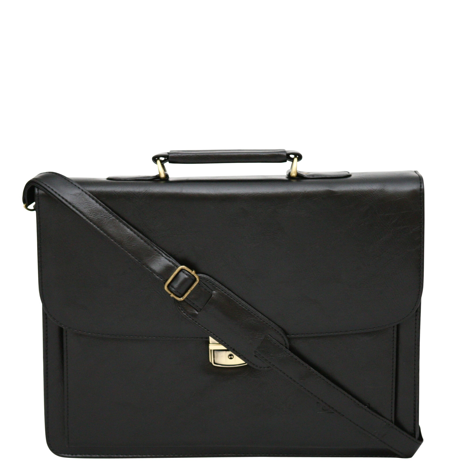 バッグ felisi Businessbag briefcase leather BLK Felisi briefcase navy - Gem