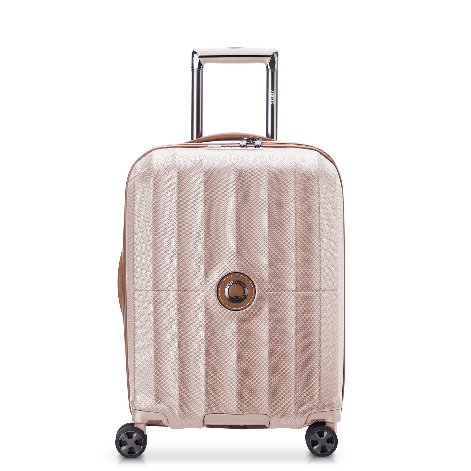 
Delsey Carrousel 55cm Slim Cabin Suitcase Pink