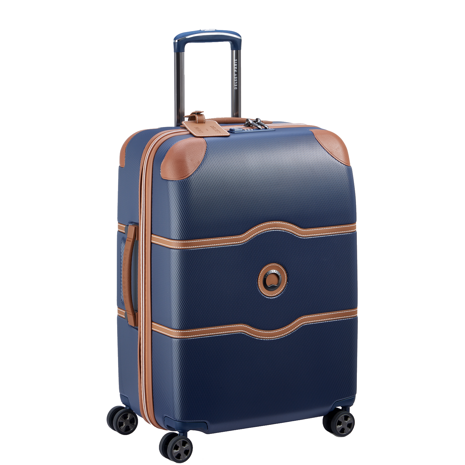 
Delsey Chatelet Air 2.0 66cm Medium Suitcase Navy Blue