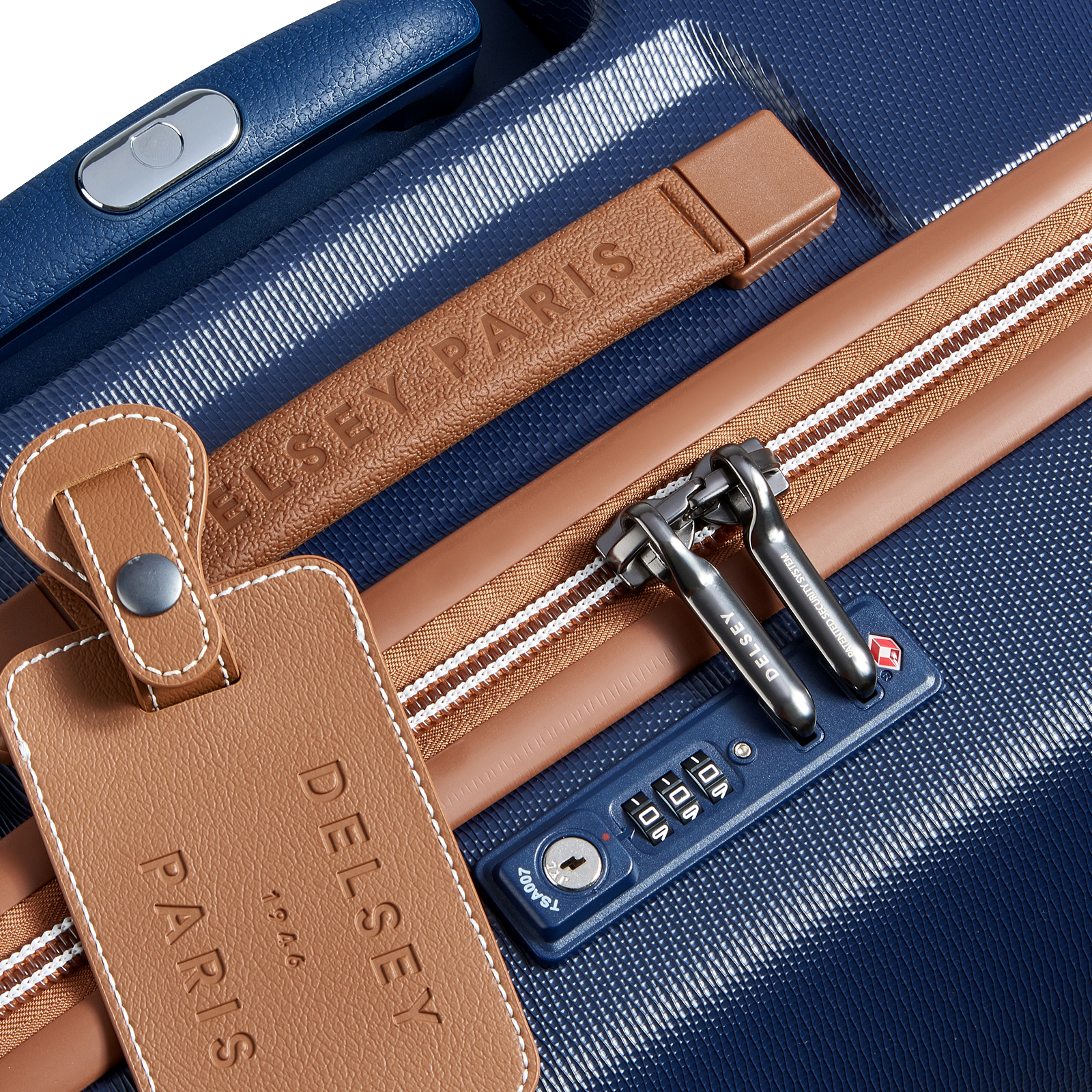 
Delsey Chatelet Air 2.0 66cm Medium Suitcase Navy Blue