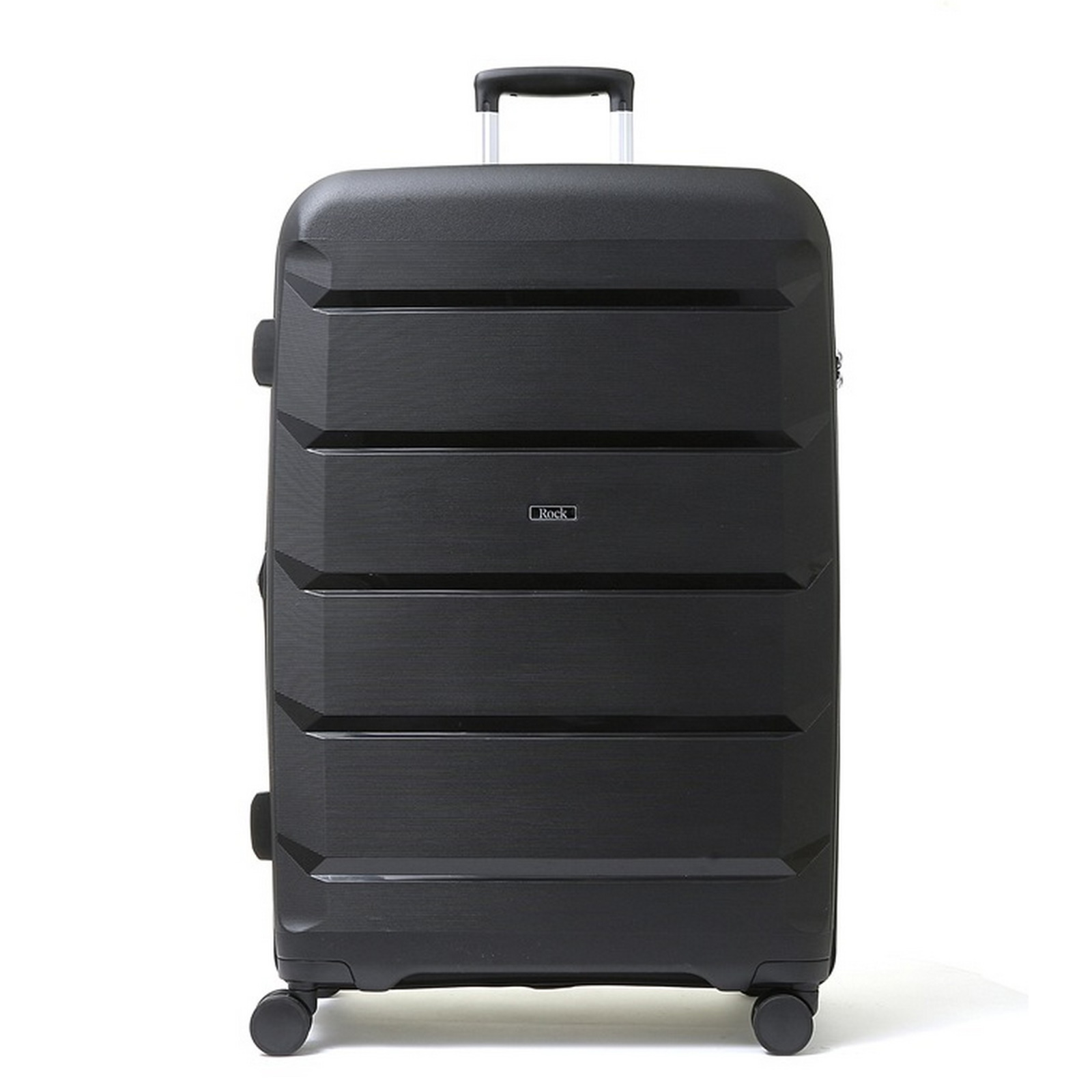 
Rock Tulum 78cm Expandable Suitcase Black