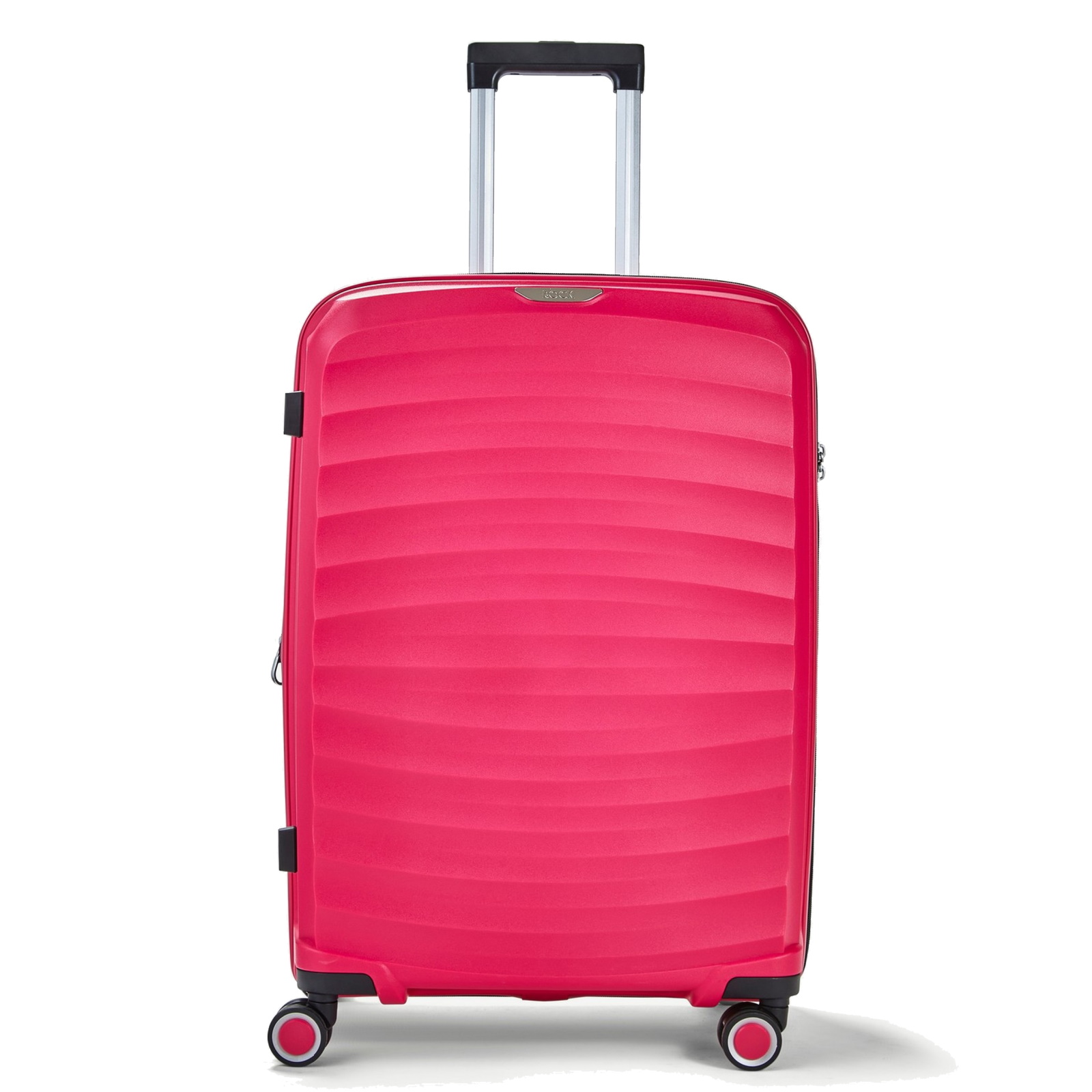 
Rock Sunwave 66cm Expandable Medium Suitcase Pink