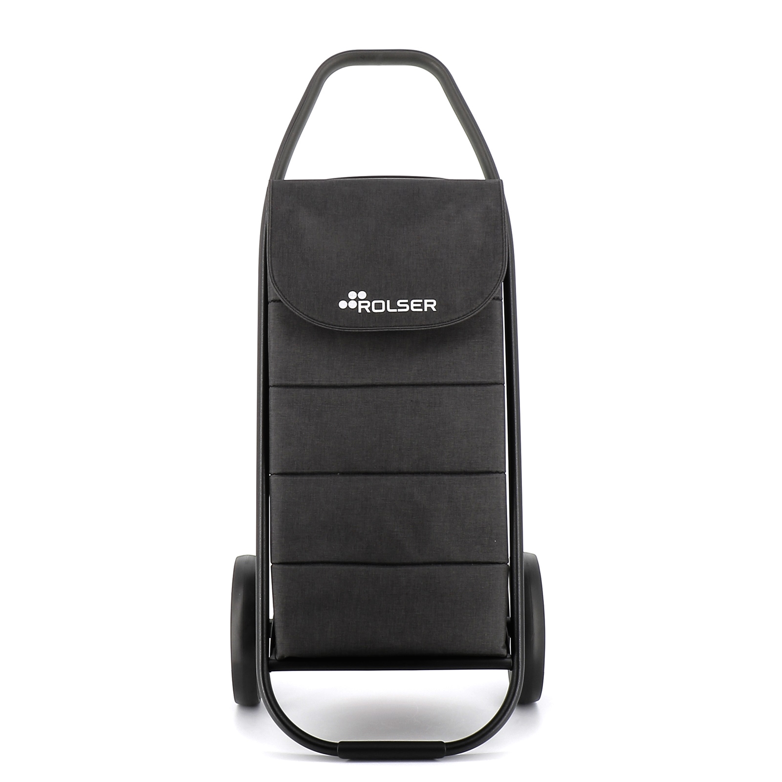 
Rolser COM Tweed Polar Black Tube 2 Big Wheel Shopping Trolley Black
