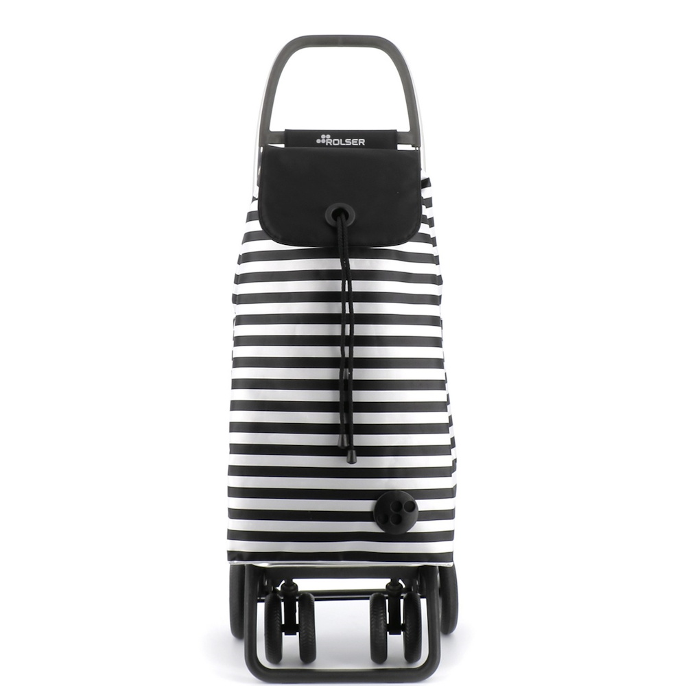 
Rolser I-MAX Marina 4 Wheel Shopping Trolley Black/White
