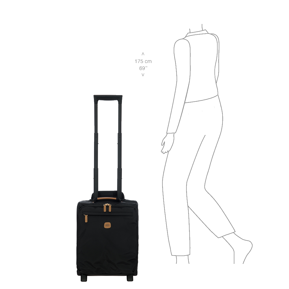 
Bric's X-Travel 45cm Underseat Suitcase Black