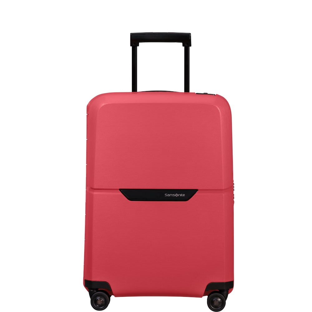 Samsonite Magnum Eco 55cm Cabin Suitcase Geranium Red