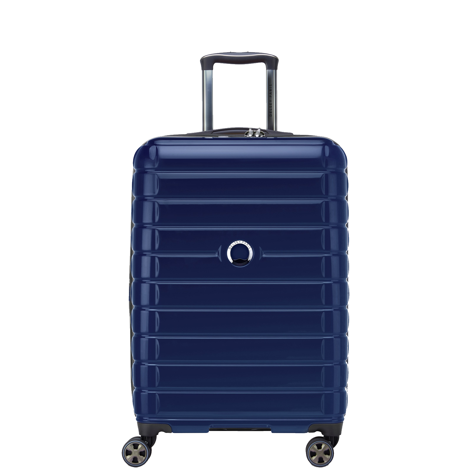 
Delsey Shadow 5.0 66cm Expandable Suitcase Deep Sea Navy