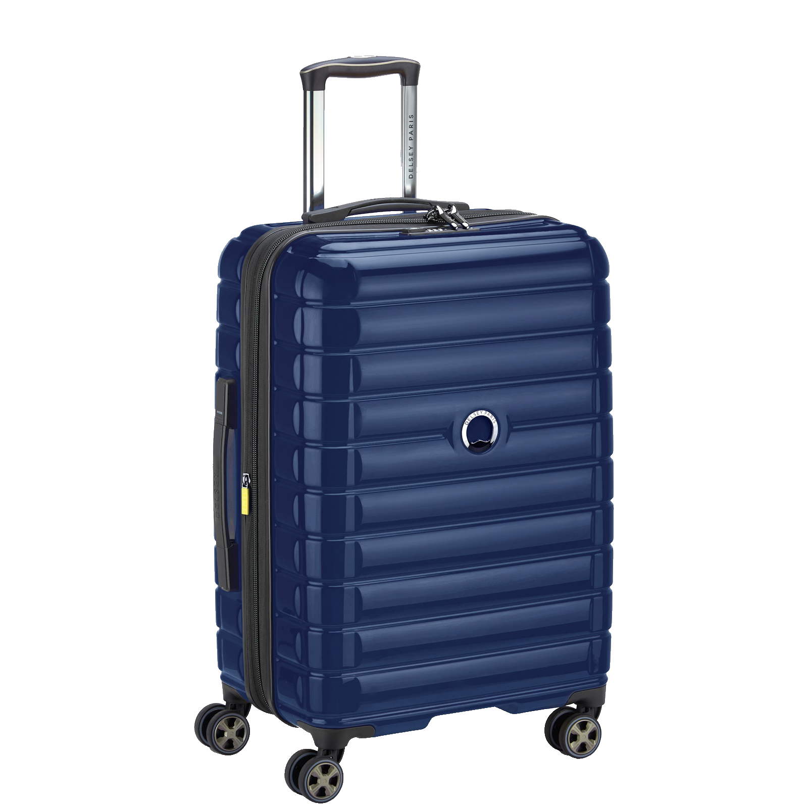 
Delsey Shadow 5.0 66cm Expandable Suitcase Deep Sea Navy