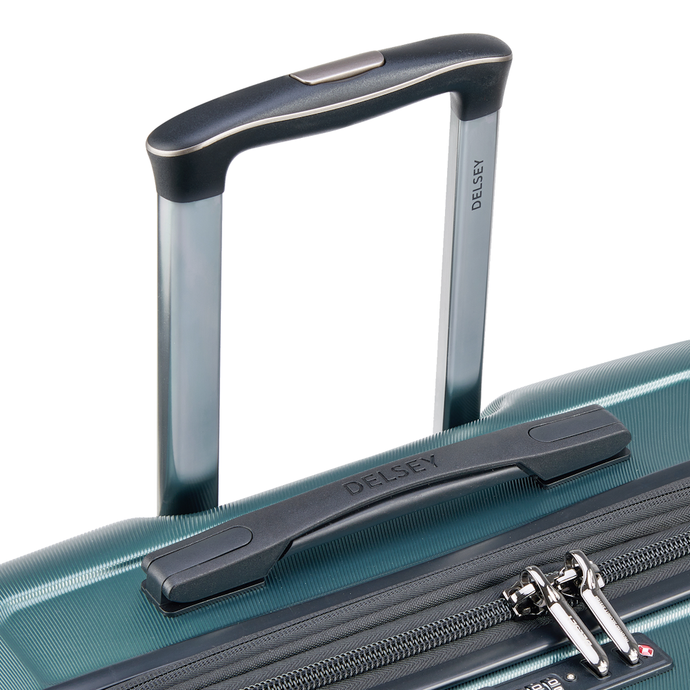 
Delsey Shadow 5.0 66cm Expandable Suitcase Green