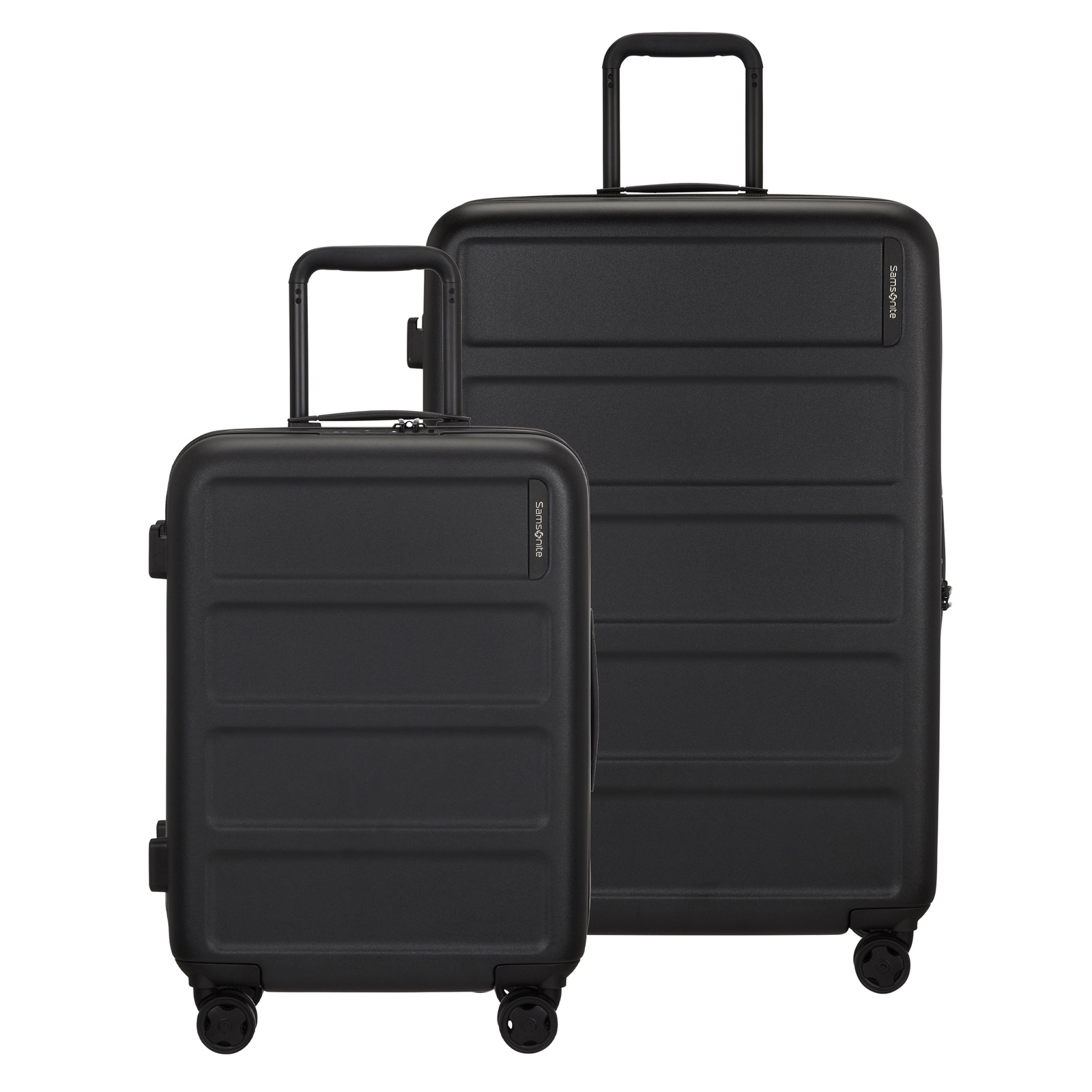 Samsonite Quadrix 2 Piece Luggage Set Black