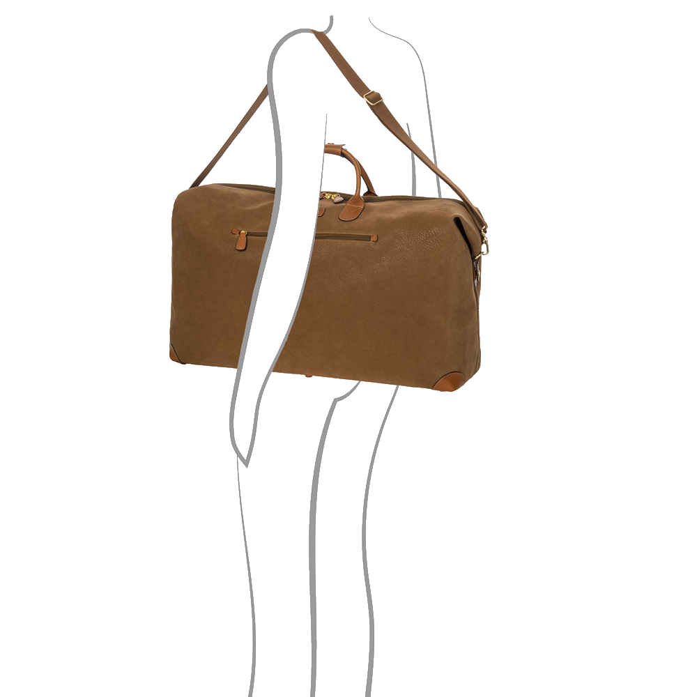 
Bric's Life 65cm Large Duffle Camel