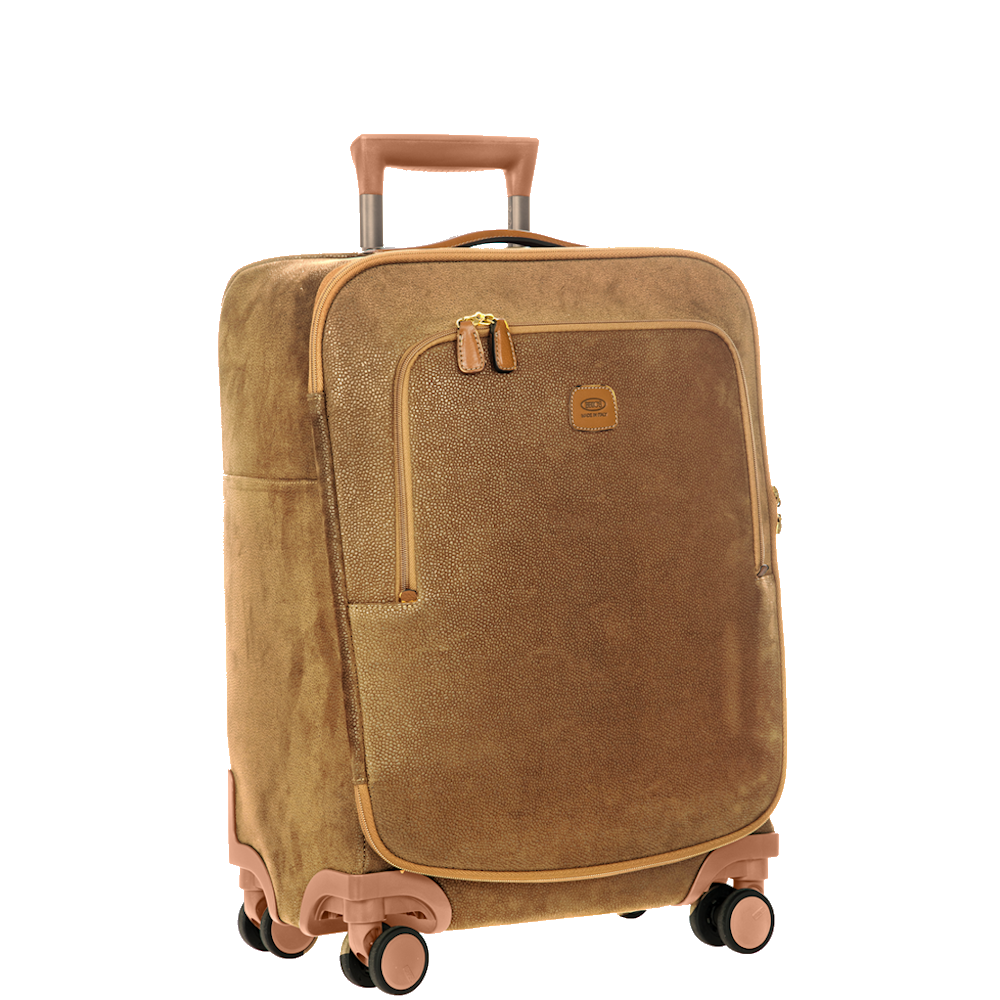 
Bric’s Life 55cm Spinner Compound Cabin Suitcase Camel