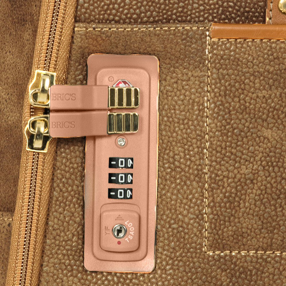 
Bric’s Life 55cm Spinner Compound Cabin Suitcase Camel