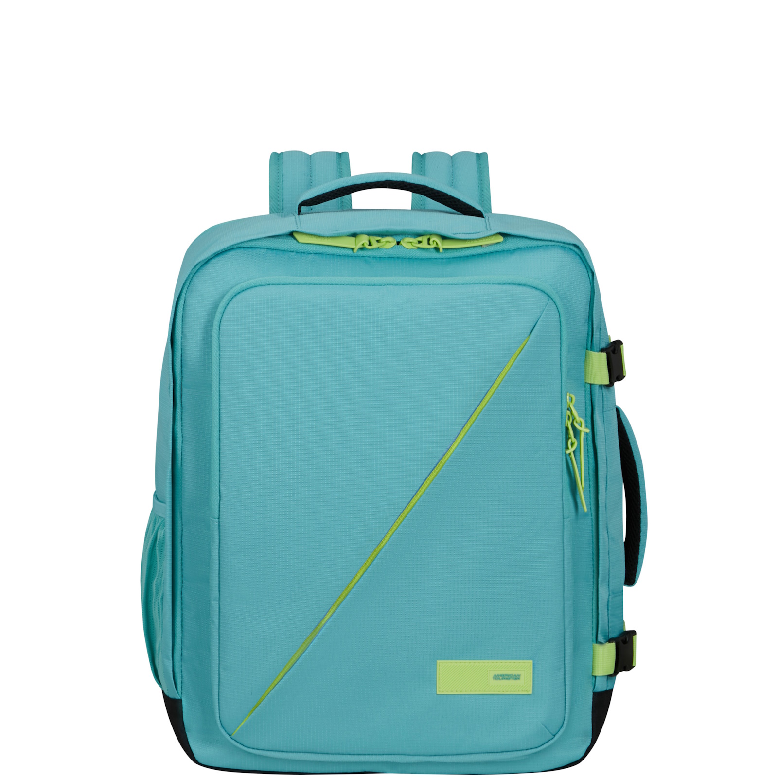 American Tourister Take2Cabin EasyJet Backpack Dusty Turquoise/Lime