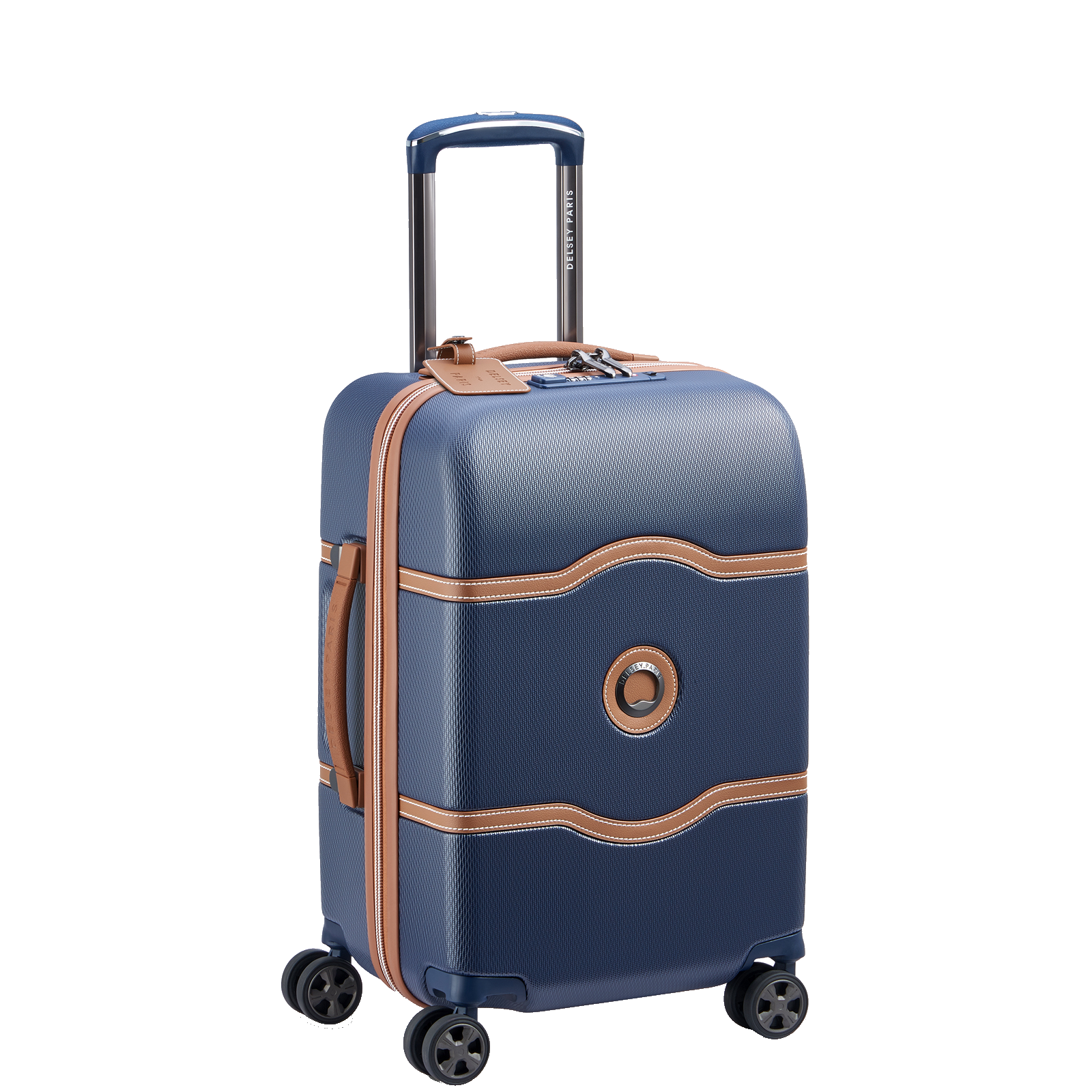 
Delsey Chatelet Air 2.0 55cm Cabin Suitcase Navy Blue