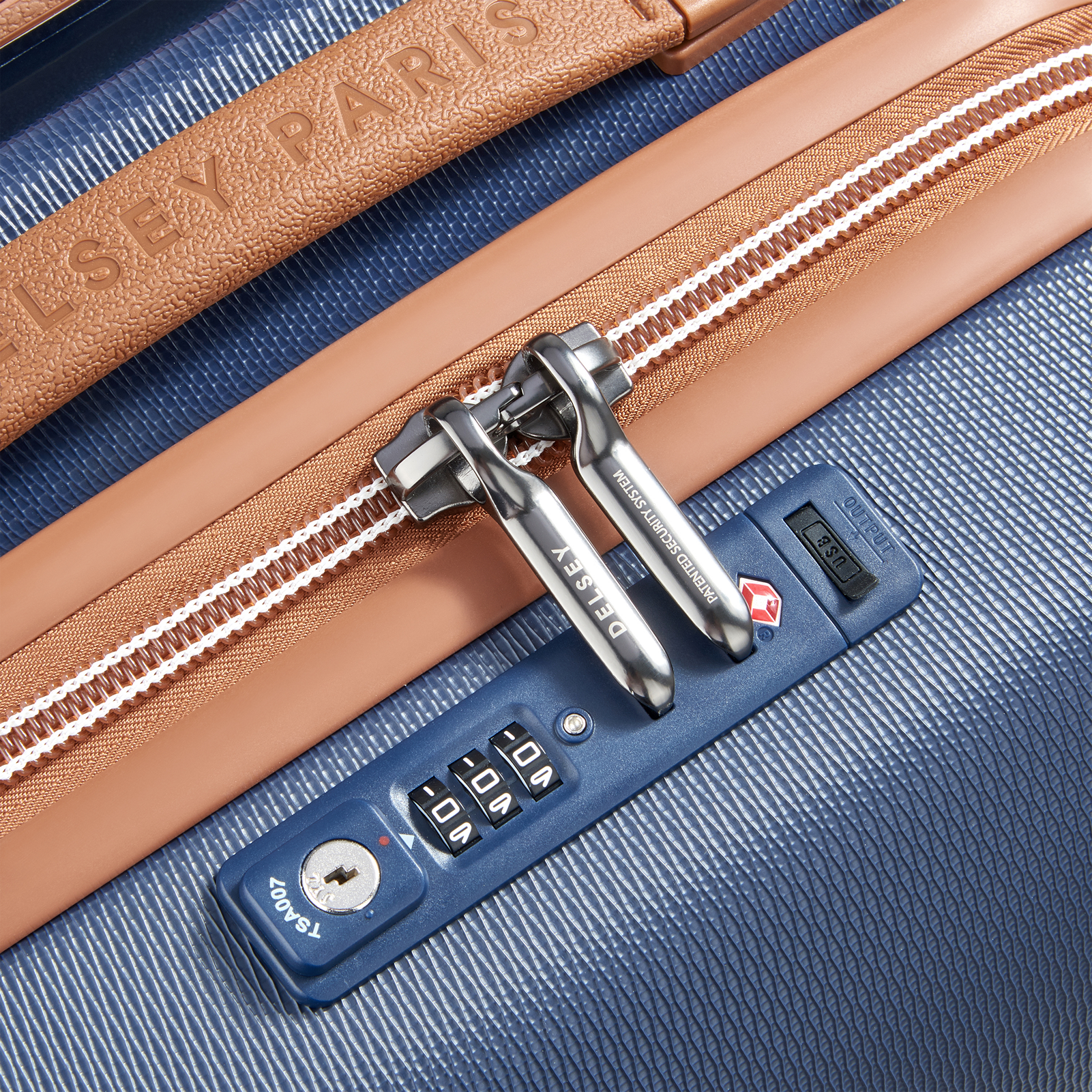 
Delsey Chatelet Air 2.0 55cm Cabin Suitcase Navy Blue