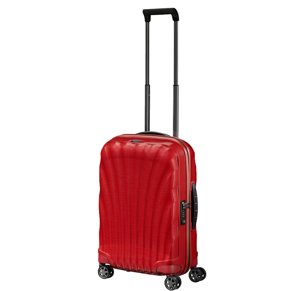 
Samsonite C-Lite 55cm 4 Wheel Cabin Suitcase Chilli Red
