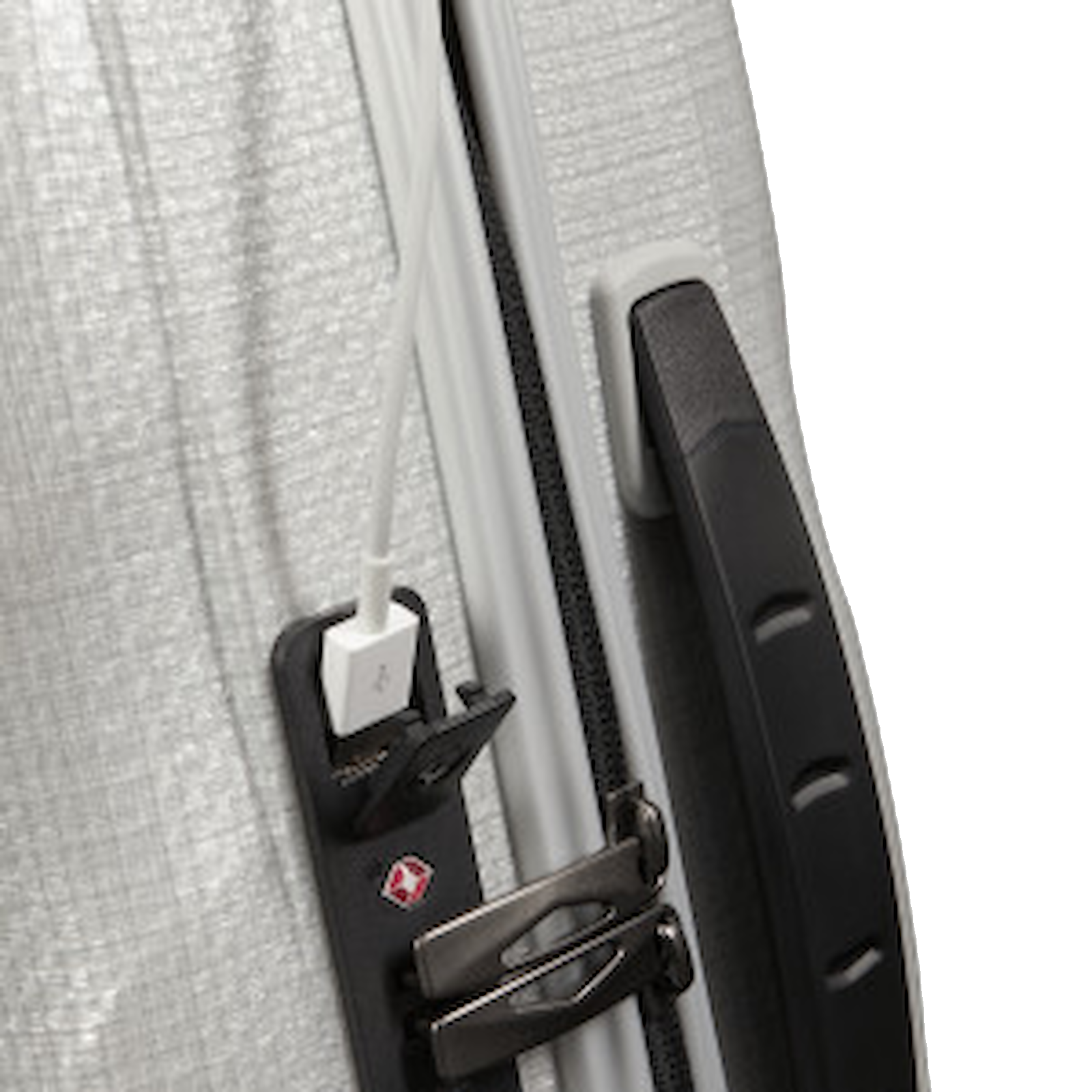 
Samsonite C-Lite 55cm 4 Wheel Expandable Cabin Suitcase Off White