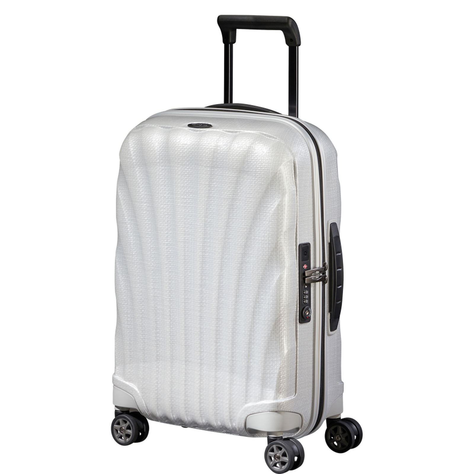
Samsonite C-Lite 55cm 4 Wheel Expandable Cabin Suitcase Off White