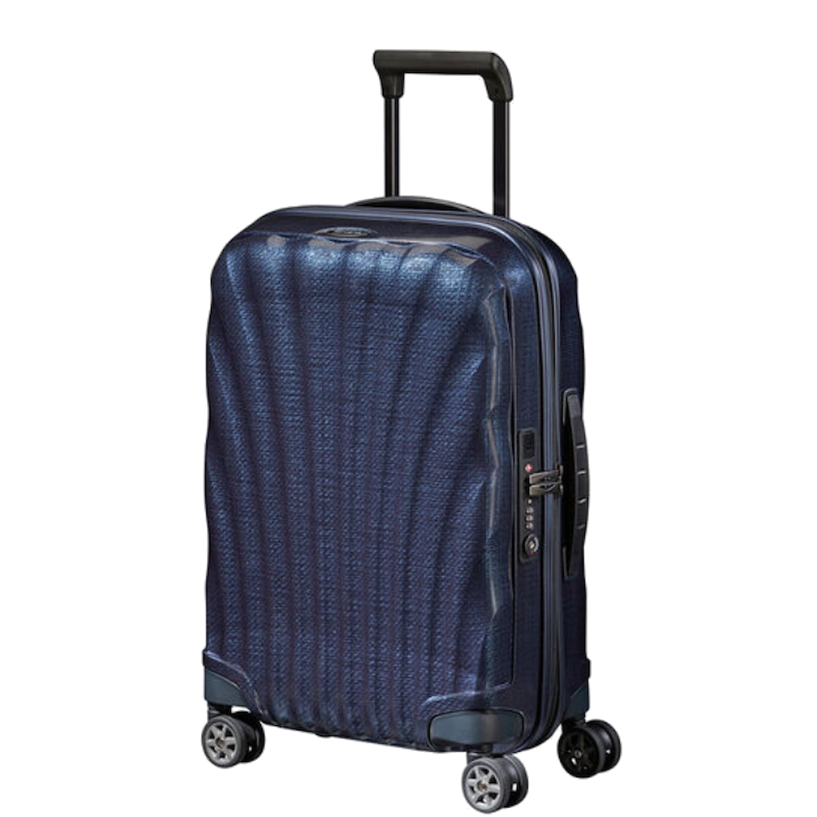 
Samsonite C-Lite 55cm 4 Wheel Expandable Cabin Suitcase Midnight Blue