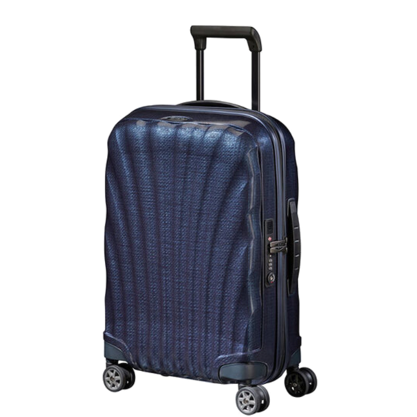
Samsonite C-Lite 55cm 4 Wheel Expandable Cabin Suitcase Midnight Blue