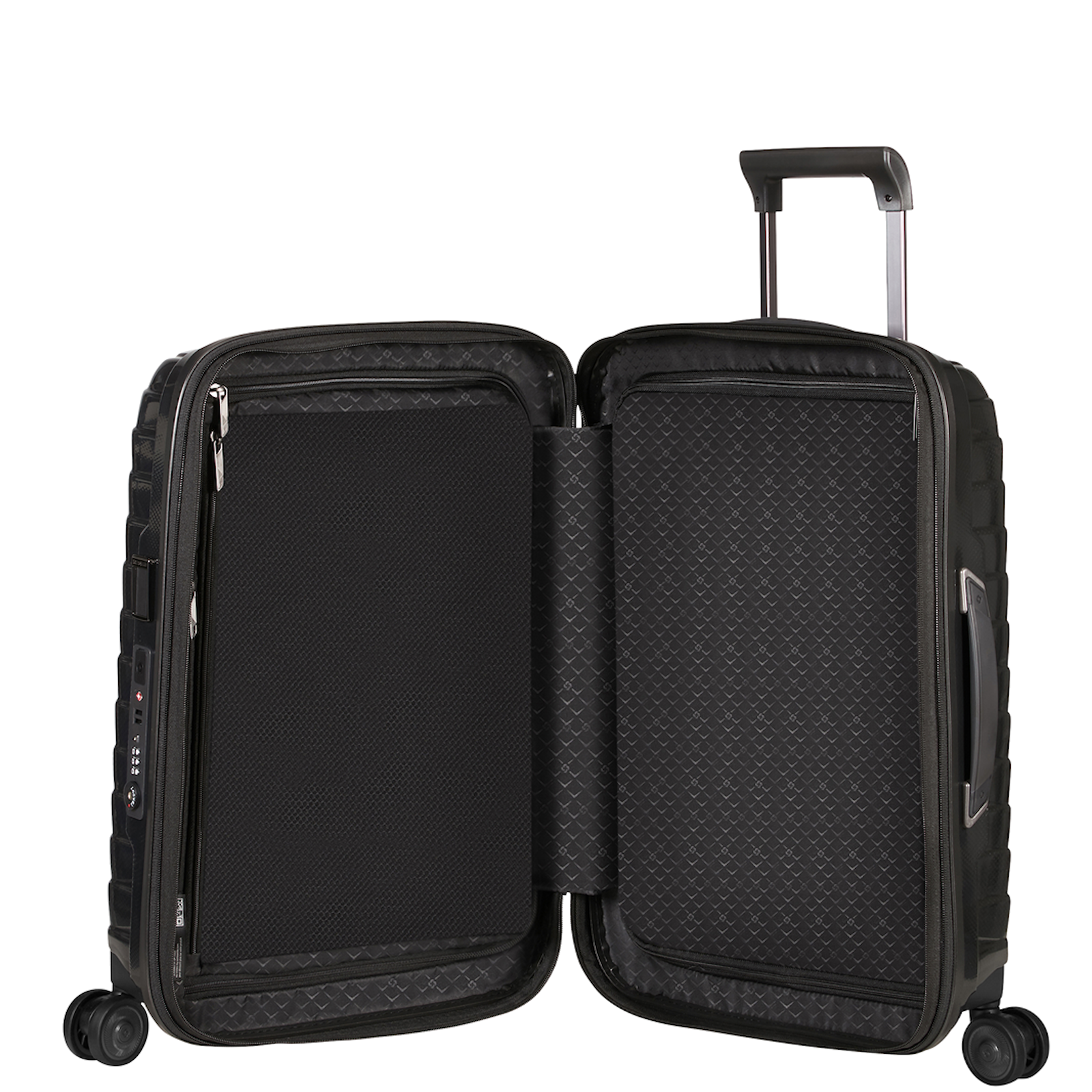 
Samsonite Proxis 4 Wheel 55cm Expandable Cabin Suitcase Black