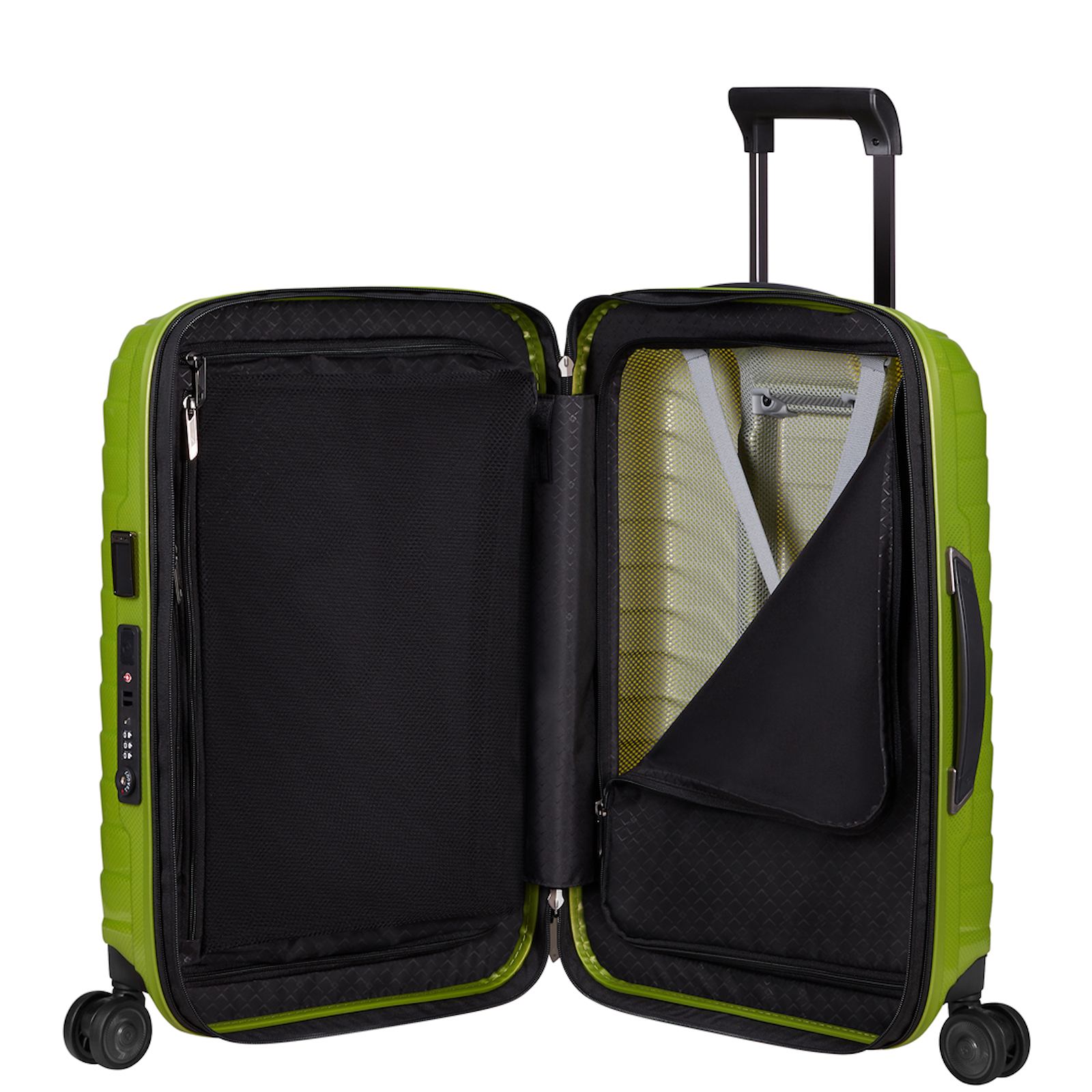 
Samsonite Proxis 4 Wheel 55cm Expandable Cabin Suitcase Lime